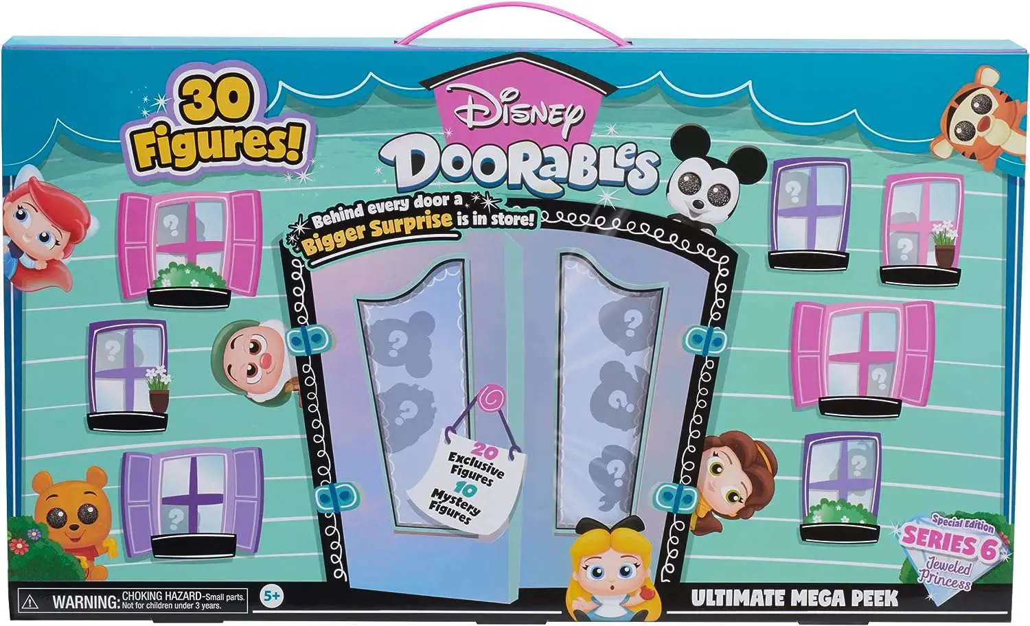 Disney Doorables Special Edition Series 6 Jeweled Princess Display Case