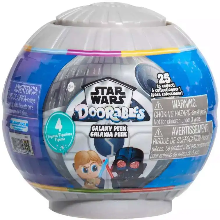 Disney Doorables Star Wars Series 1 Galaxy Mini Peek Mystery Pack [4 RANDOM Figures]