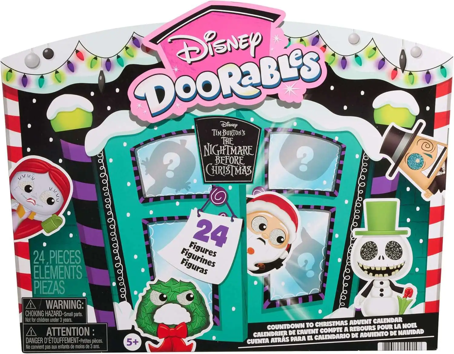 Disney Doorables The Nightmare Before Christmas Countdown to Christmas Advent Calendar [24 Surprises!]