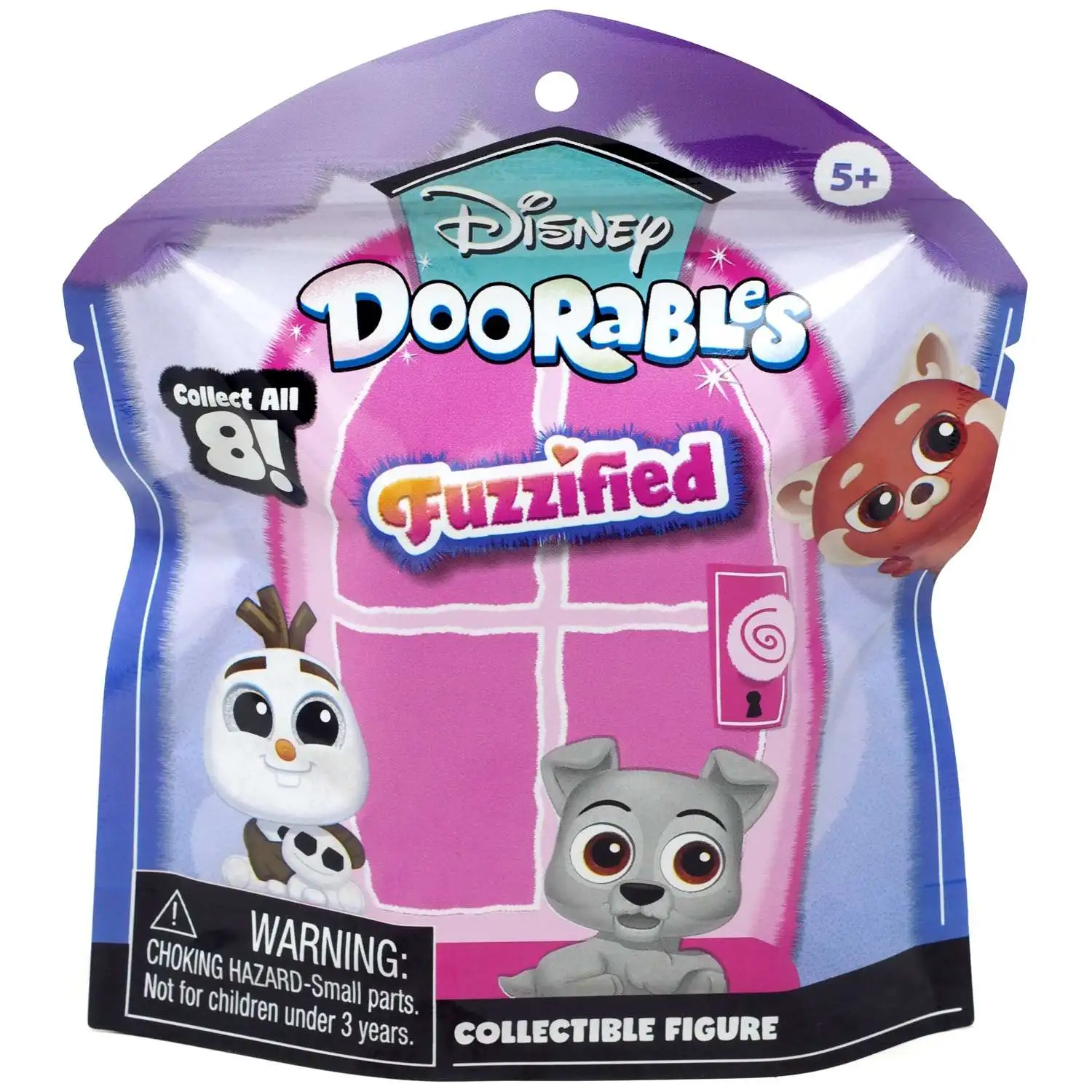 Disney Doorables Fuzzified Collectible Figure Mystery Pack [1 RANDOM Figure]