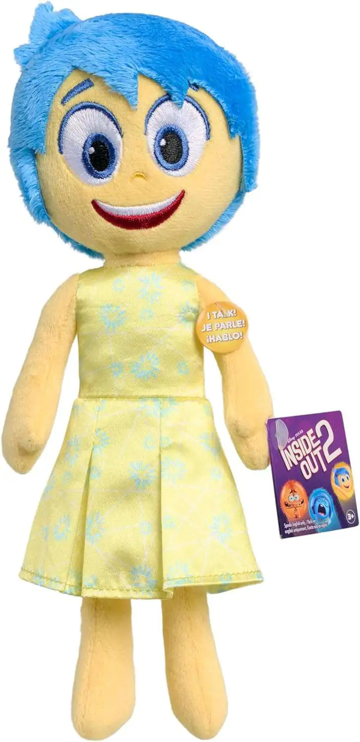 Disney / Pixar Inside Out 2 Joy 9-Inch Plush with Sound