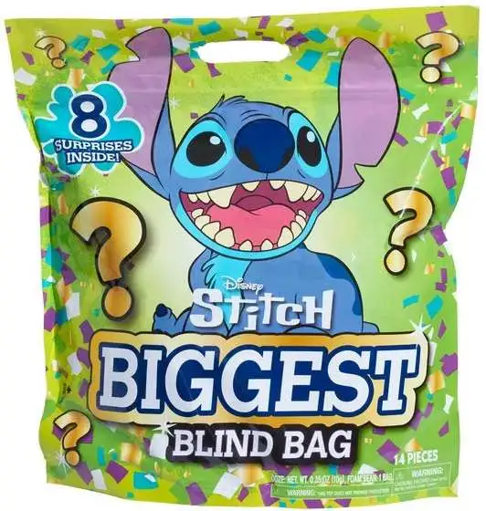 Disney Biggest Blind Bag Stitch Mystery Pack 8 Surprises 2023