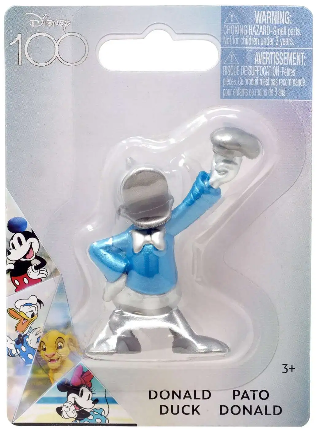 Disney 100 Donald Duck 2-Inch Mini Figure [Metallic]