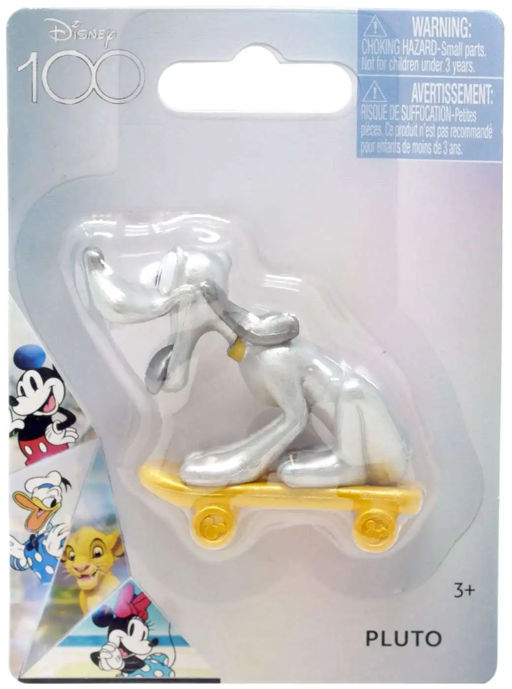 Disney 100 Pluto 2-Inch Mini Figure [Metallic]