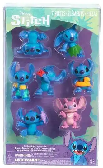 Disney Lilo Stitch Lilo Stitch Figure 7-Pack Just Play - ToyWiz