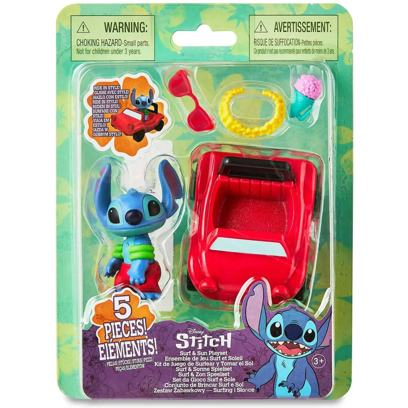 Disney Lilo & Stitch Surf & Sun Playset