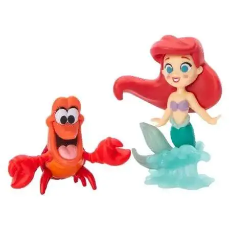 Disney Ariel & Sebastian 2.5-Inch Mini Figure 2-Pack