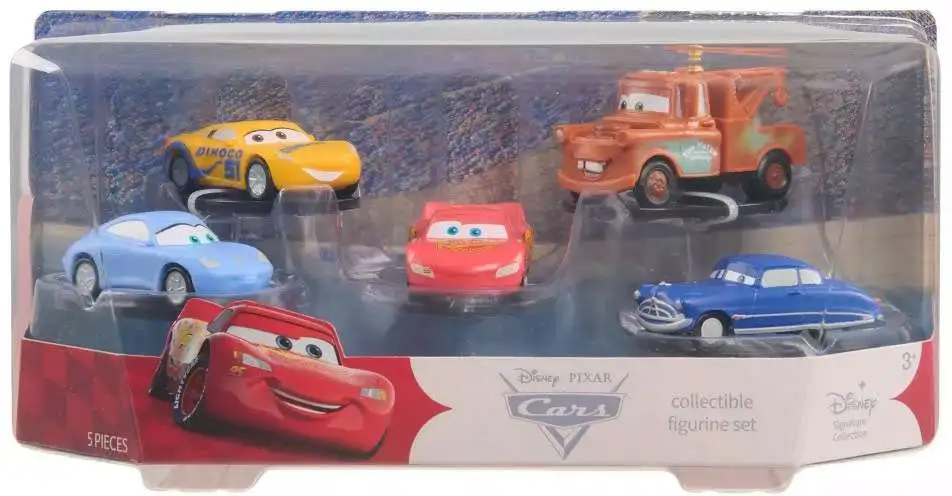 Disney Pixar Cars Lightning McQueen, Mater, Doc Hudson, Sally