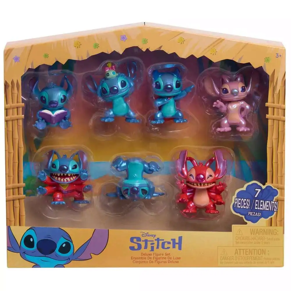 スーツ特別割引クーポン Exclusive Stitch Stitch Lilo 2 Set Figure 7-Piece Deluxe その他