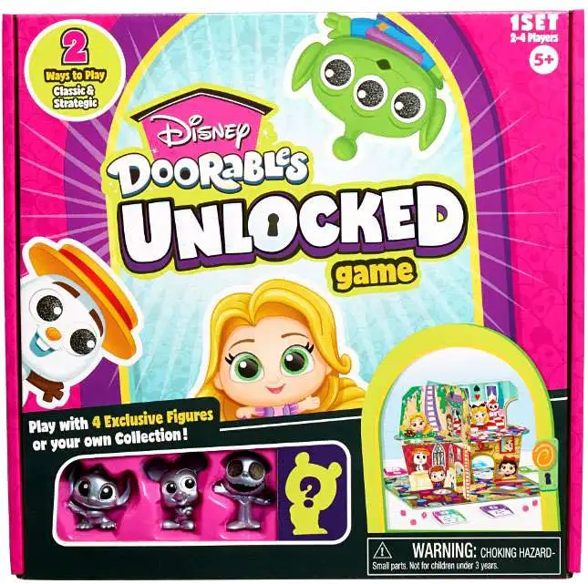 Disney Doorables Unlocked Game [Includes 4 Figures!]