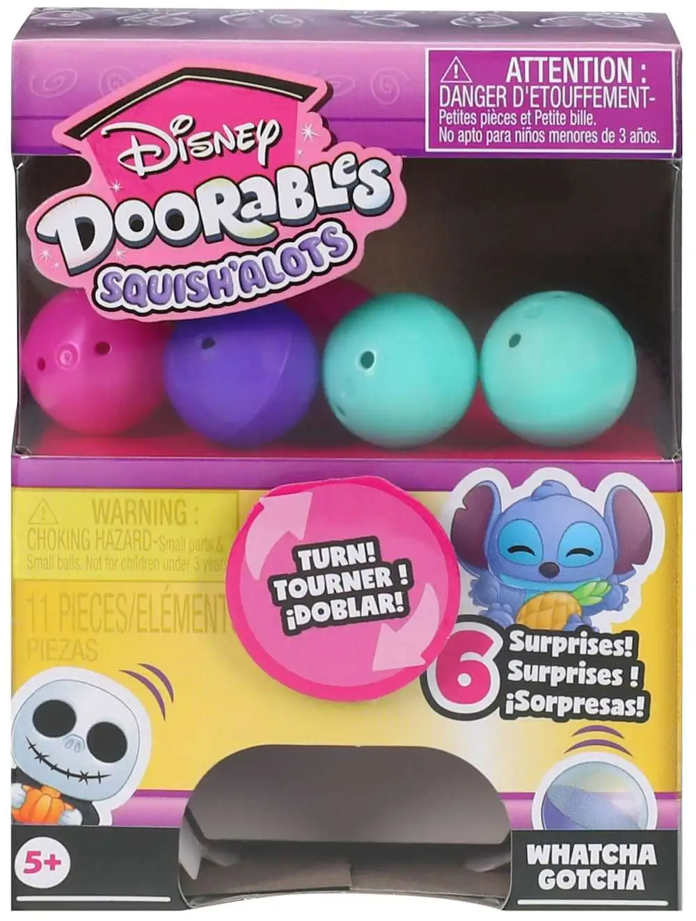Disney Doorables SquishAlots Whatcha Gotcha Mystery Pack [6 Surprises Inside!]