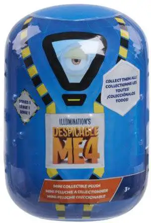 Despicable Me 4 Mini Collectible Plush Mystery Pack [1 RANDOM Character]