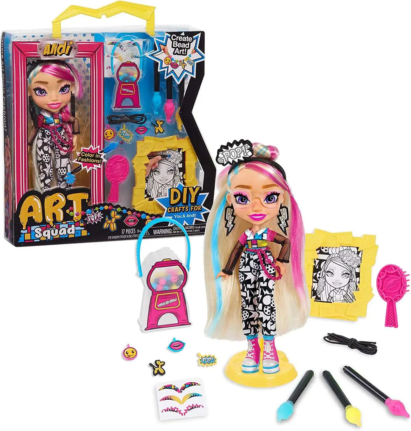 Art Squad Andi Doll