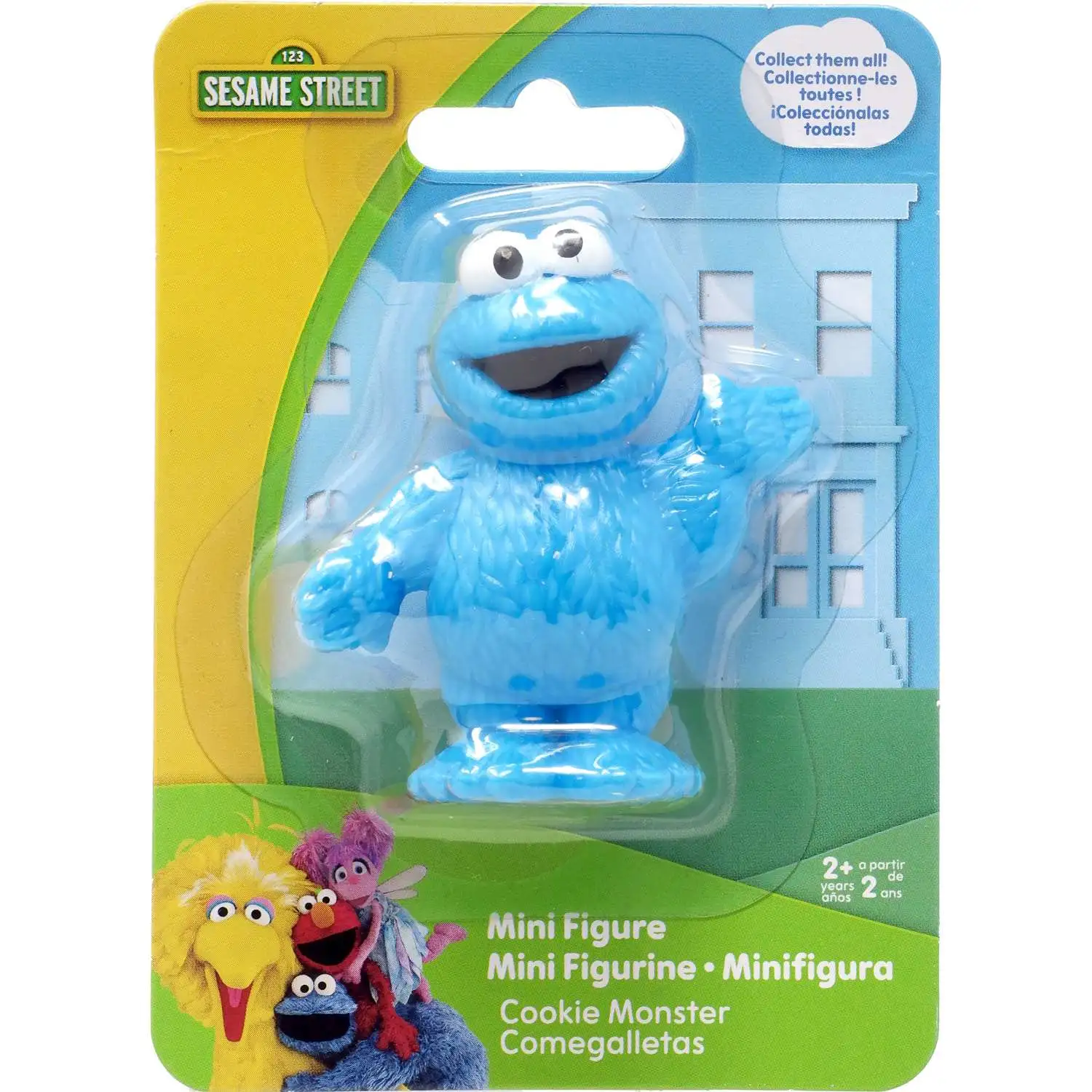 Sesame Street Cookie Monster 2.5-Inch Mini Figure