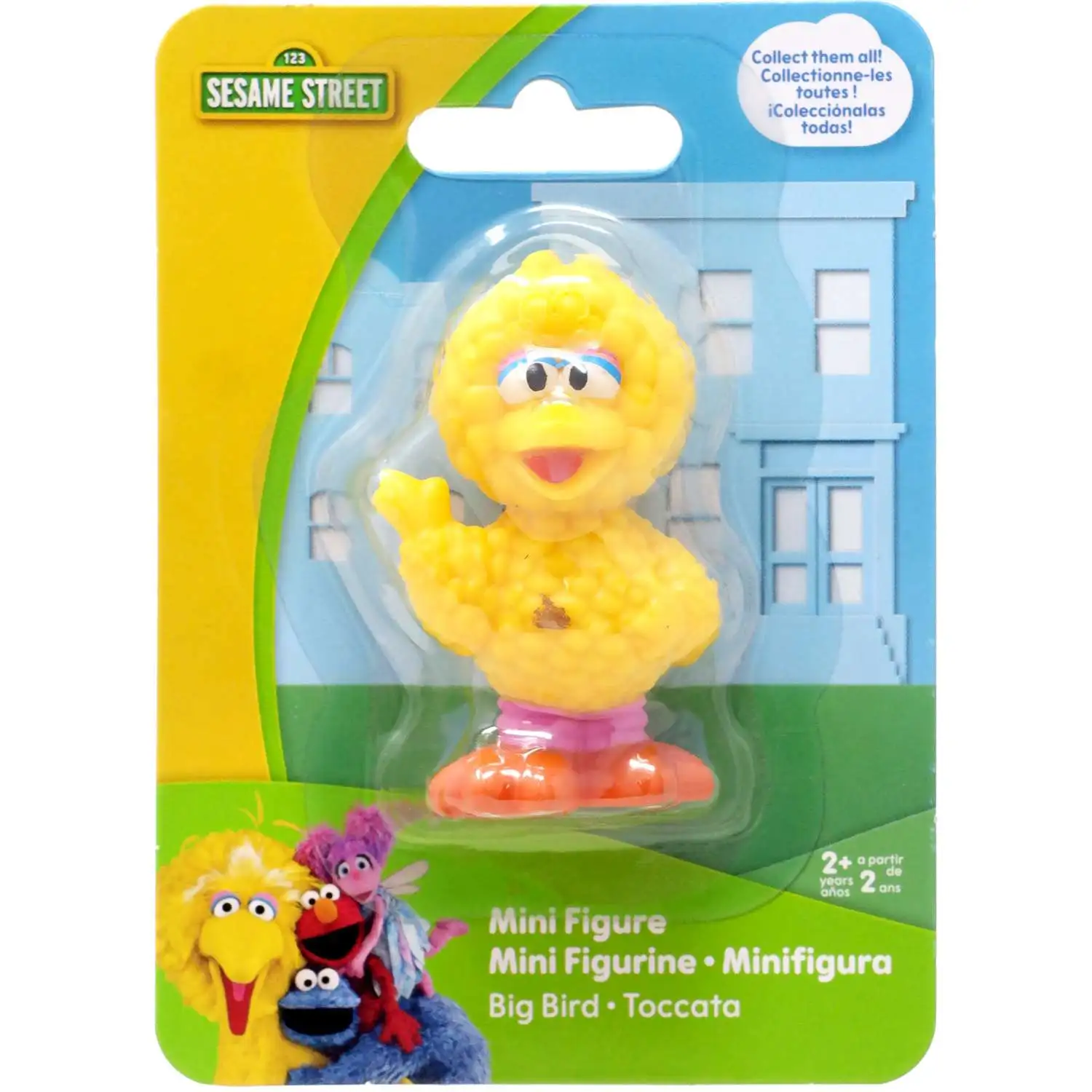 Sesame Street Big Bird 2.5-Inch Mini Figure