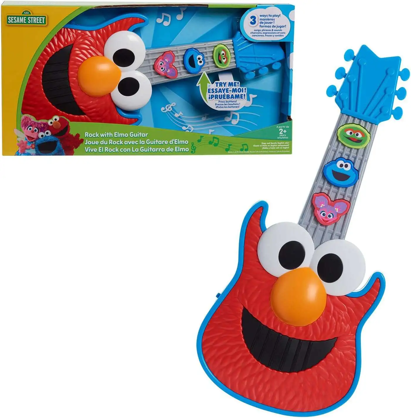 Sesame Street Rock with Elmo Guitar