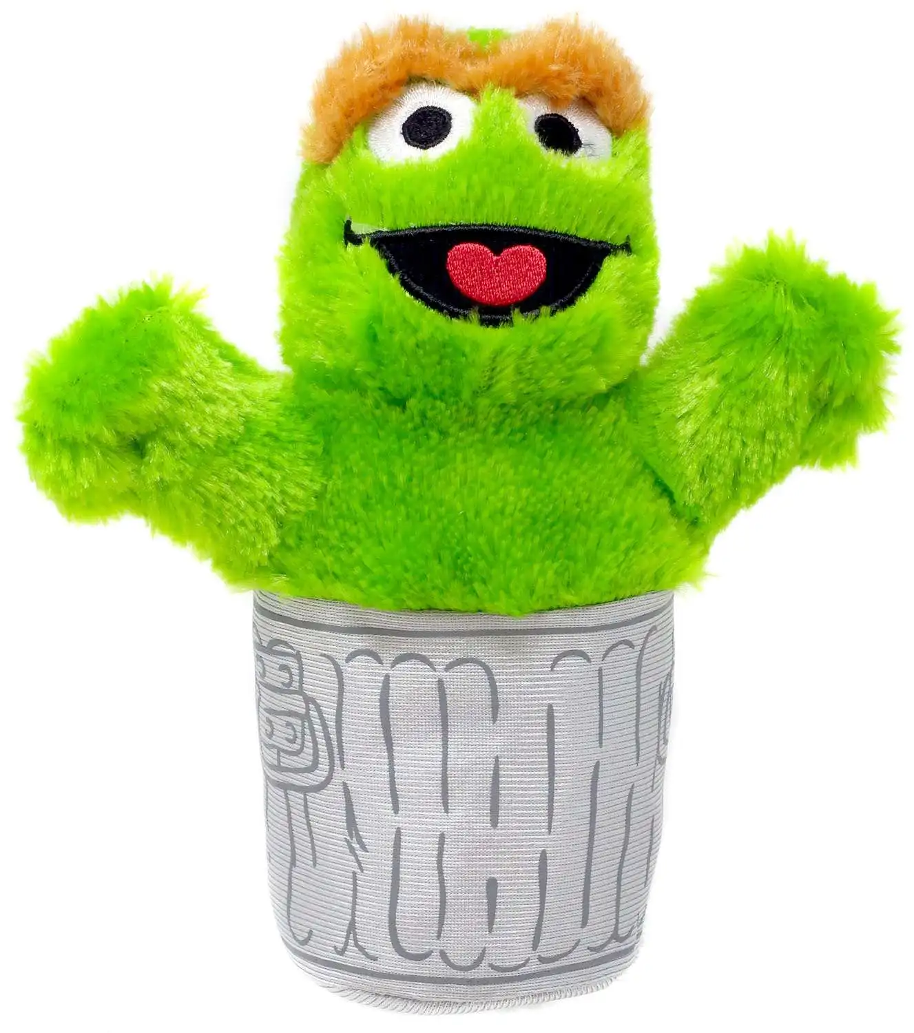 Sesame Street Oscar the Grouch 7-Inch Plush [In Can]