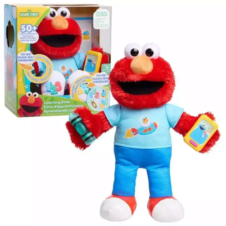 Sesame Street Play & Learn Learning Elmo Plush with Sound