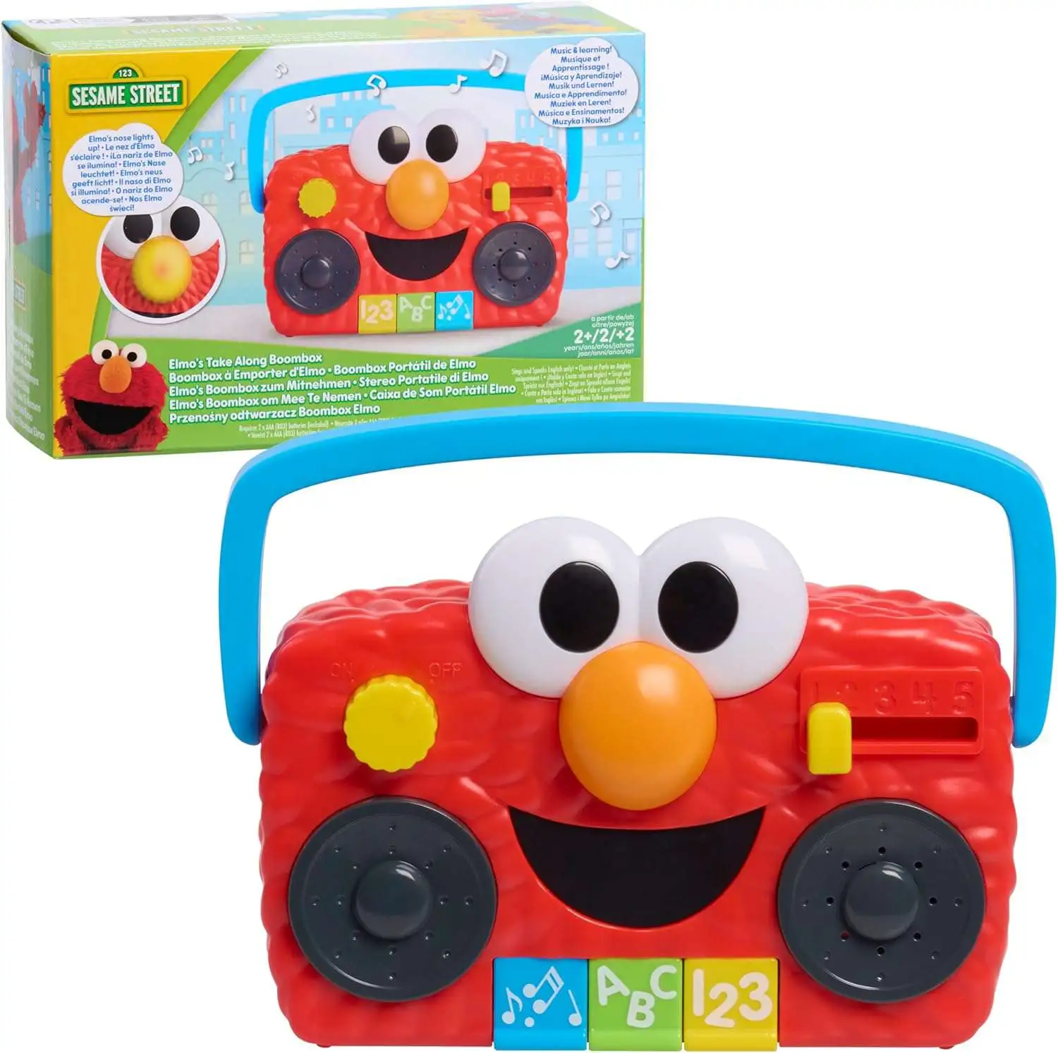 Sesame Street Elmo's Take Along Boombox