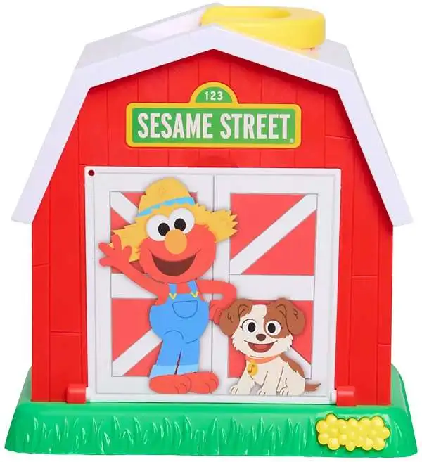 Sesame Street Elmo's Learn & Sort Barn Shape Sorter