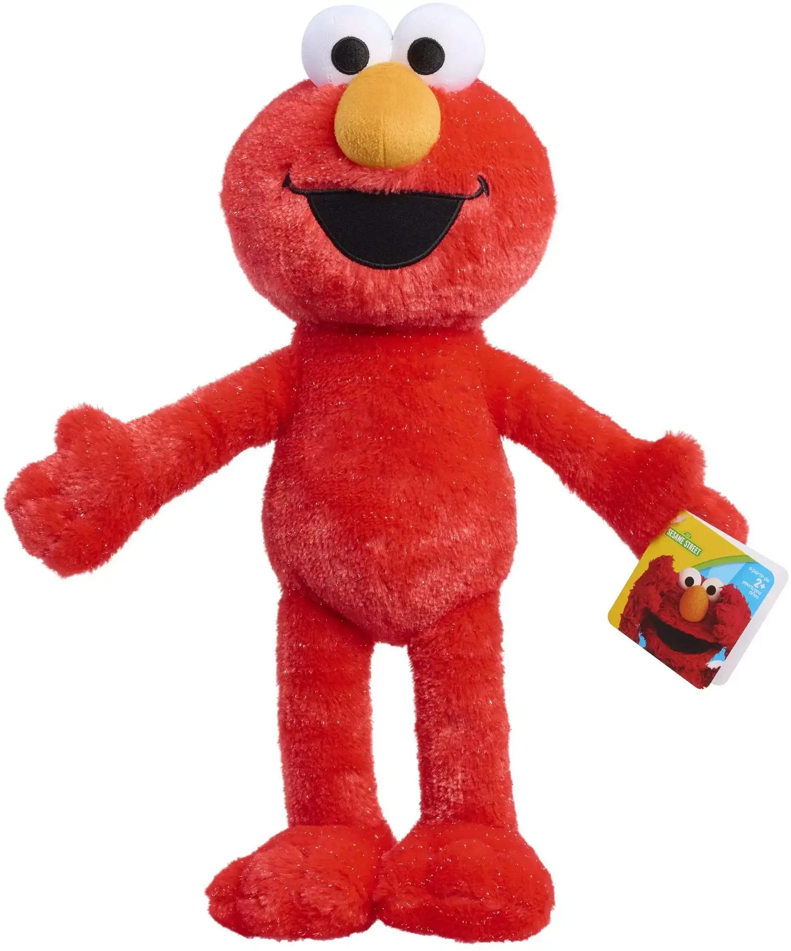 Sesame Street Elmo 16.5 Plush Sparkles Just Play - ToyWiz
