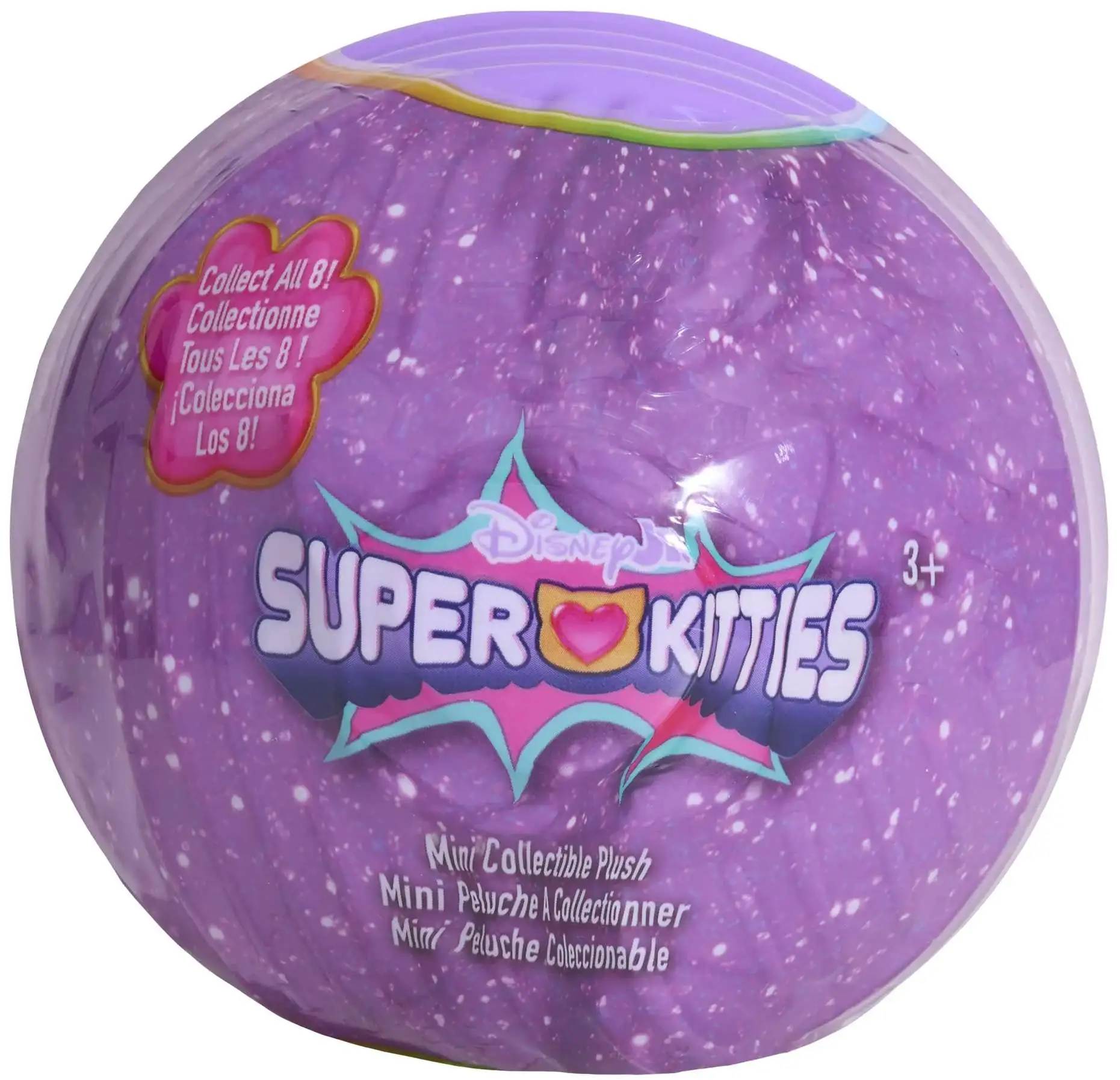 Disney Junior SuperKitties Mini Collectible Plush Mystery Pack [1 RANDOM Figure]