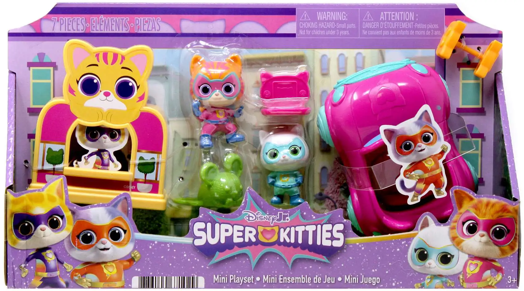 Disney Junior SuperKitties Mini Playset