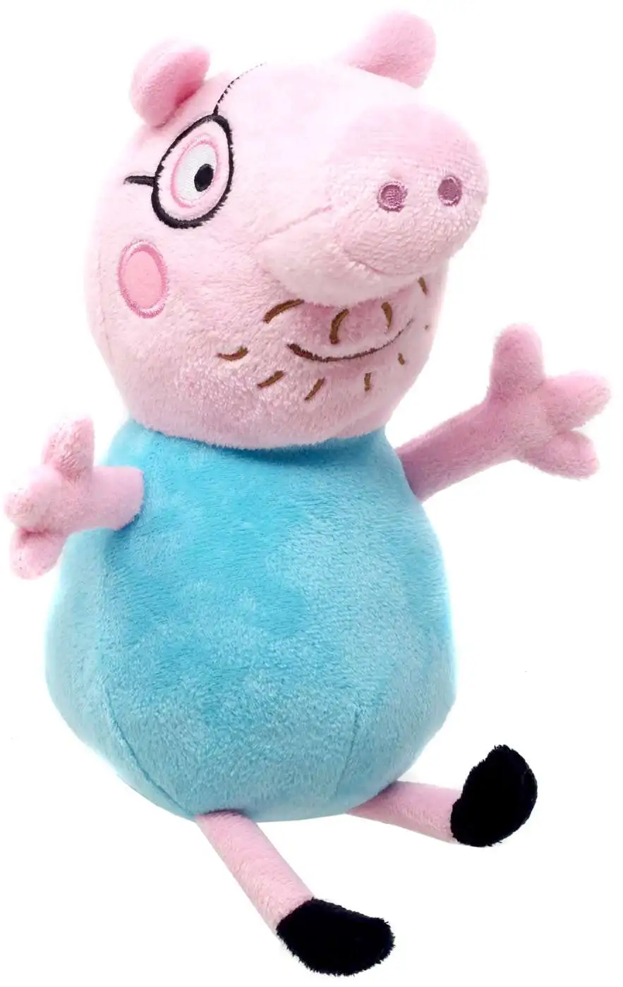 Peppa Pig Daddy 8-Inch Plush