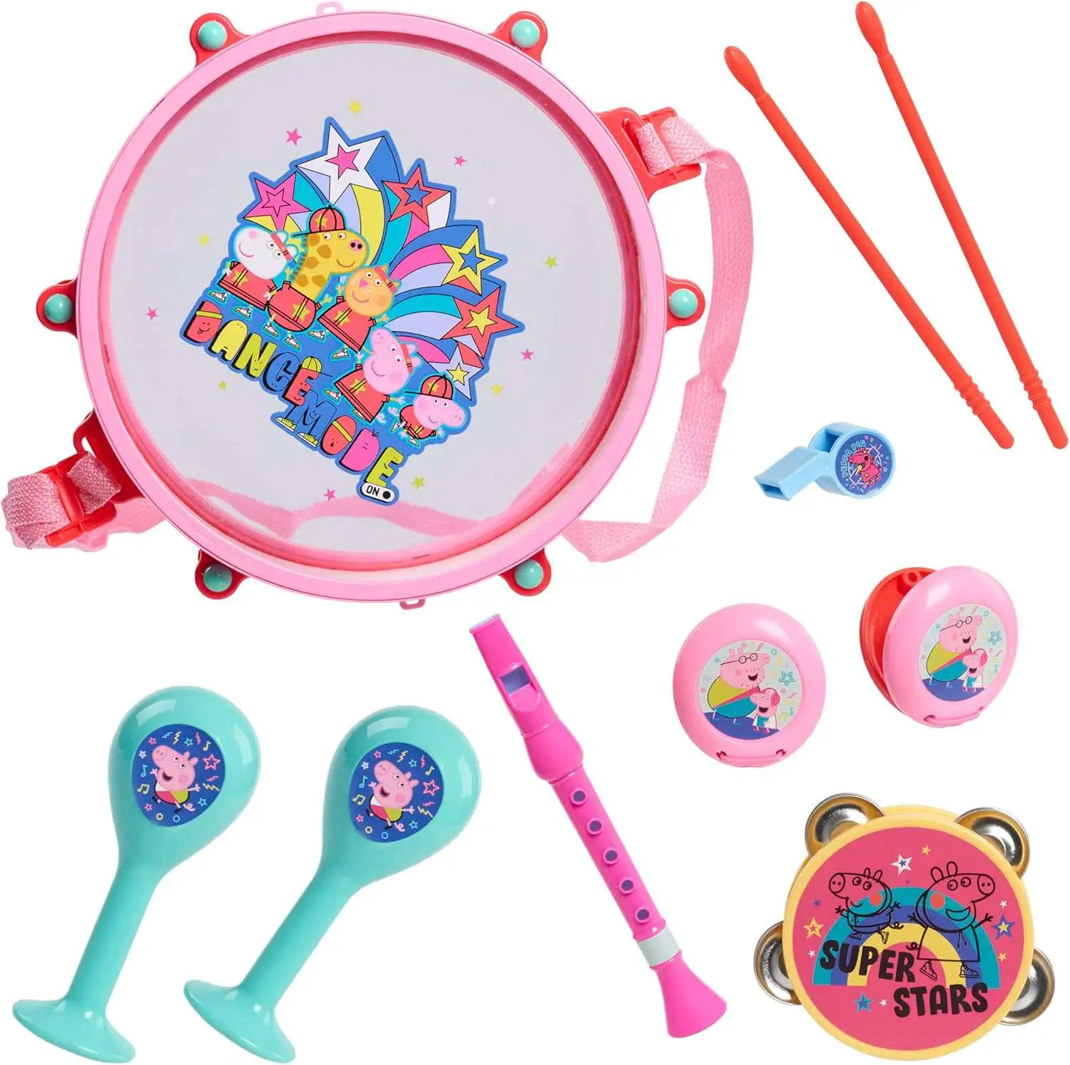 Peppa Pig Peppa Party Drum Set Exclusive