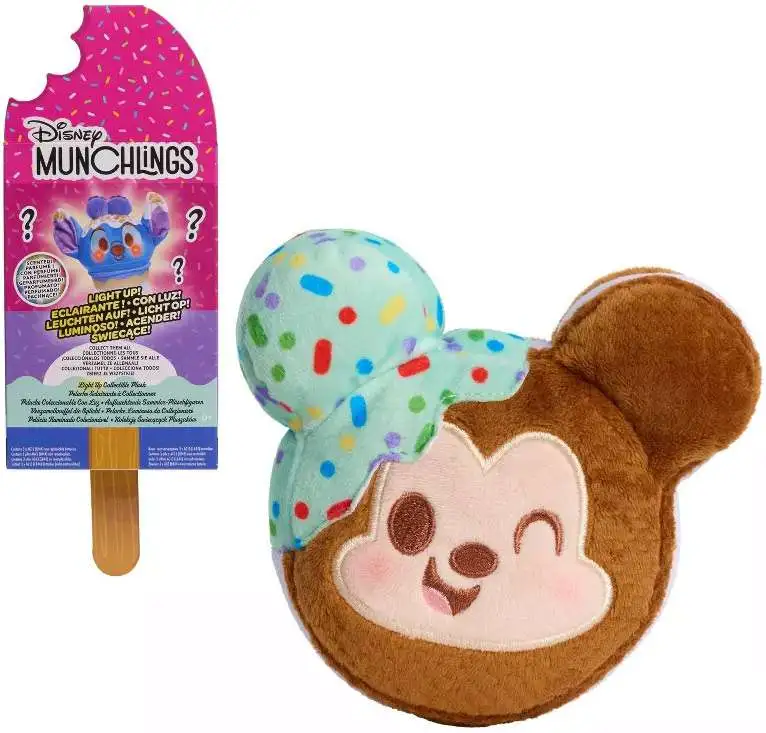 Disney Munchlings Light-Up Collectible Plush Exclusive 4.5-Inch Mystery Pack [Scented]