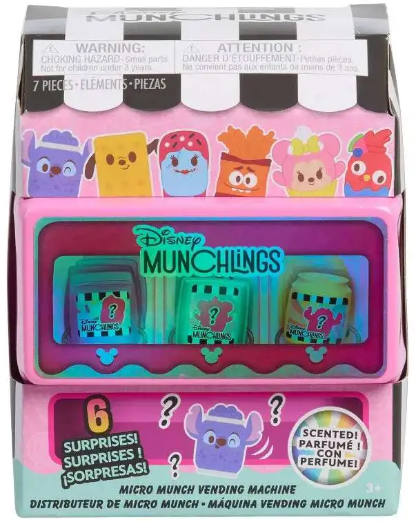 Disney Munchlings Micro Munch Vending Machine Exclusive Mystery Pack [6 Surprises!]