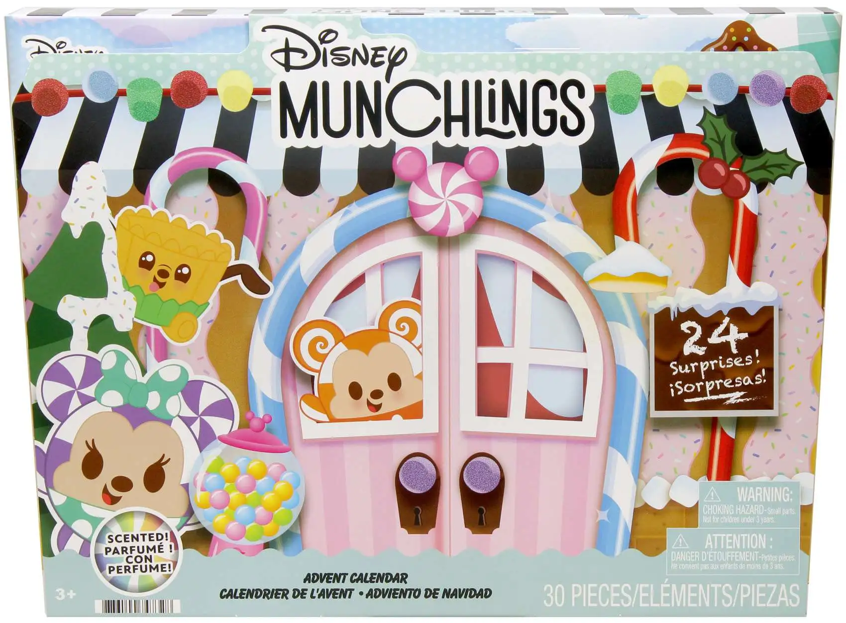 Disney Munchlings 2025 Advent Calendar [24 Surprises, Scented]