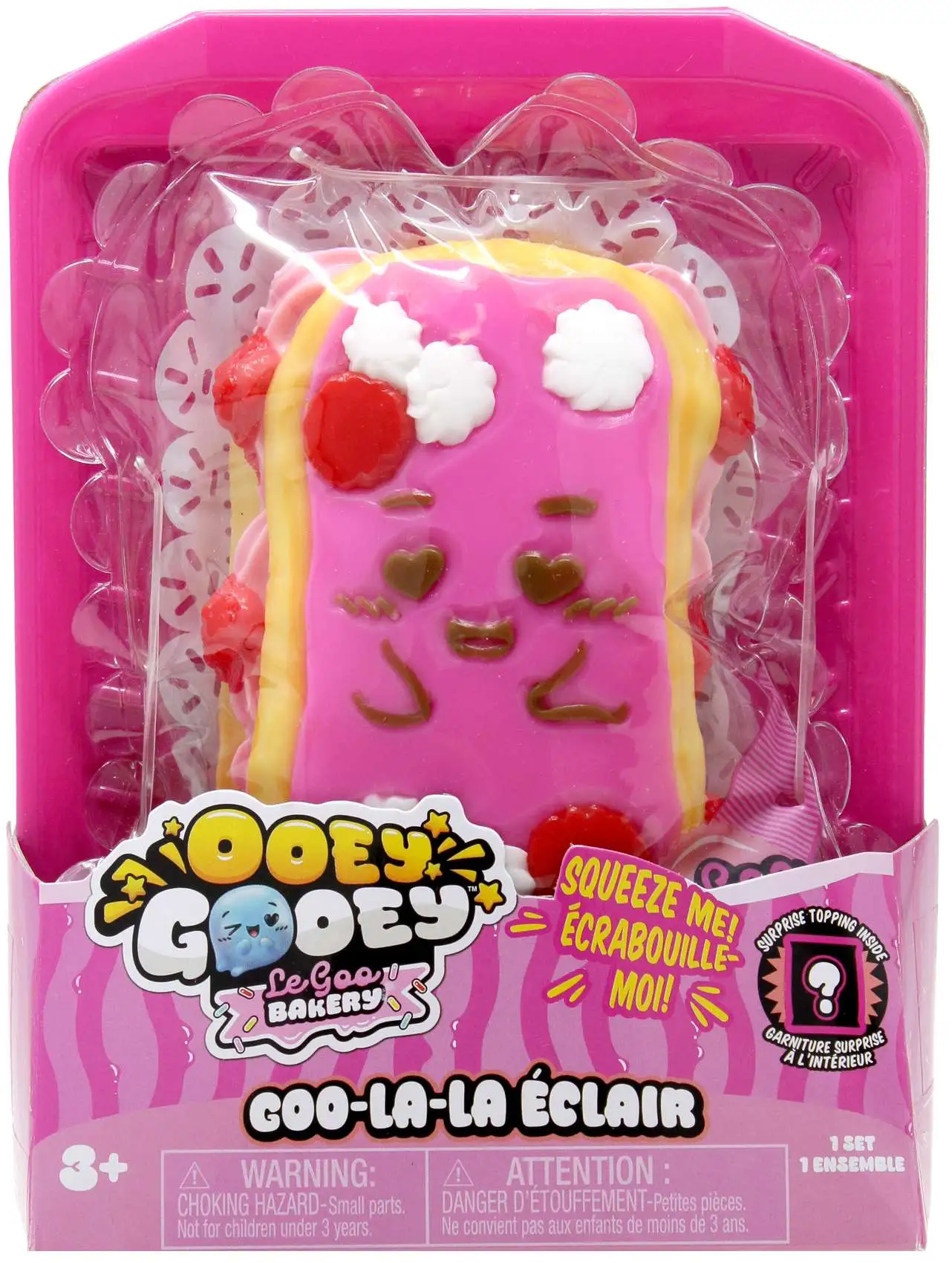 Ooey Gooey Le Goo Bakery Goo-La-La Eclair Squeeze Toy