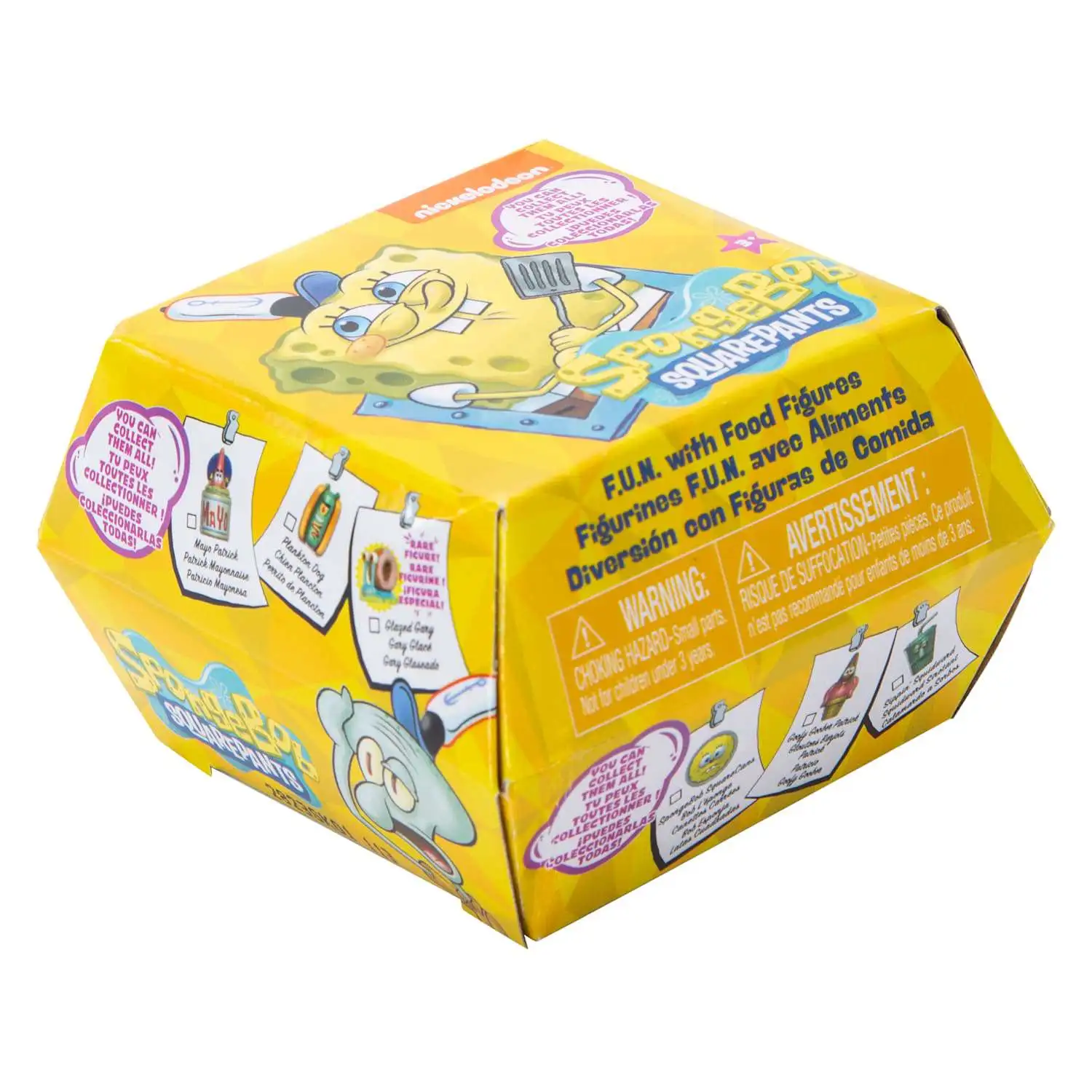 Spongebob Squarepants F.U.N. with Food Figures 2-Inch Mystery Pack