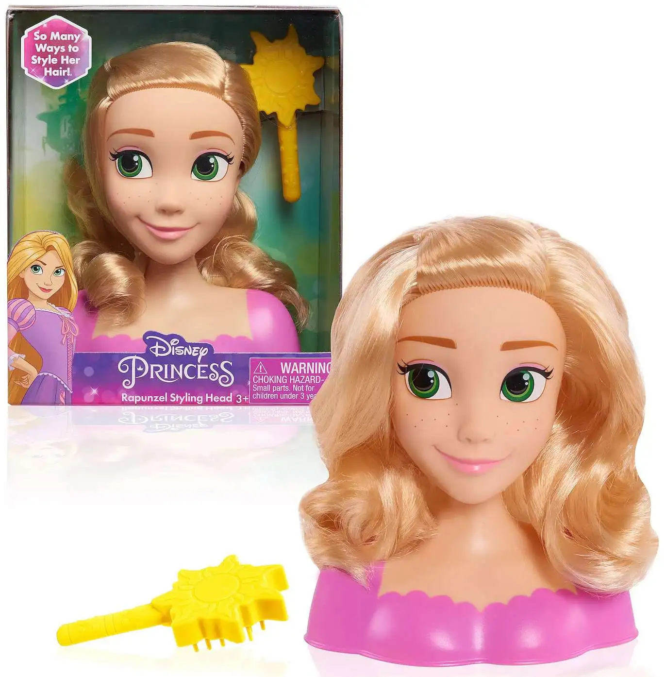 Disney Tangled Rapunzel Styling Head 6.5-Inch Playset