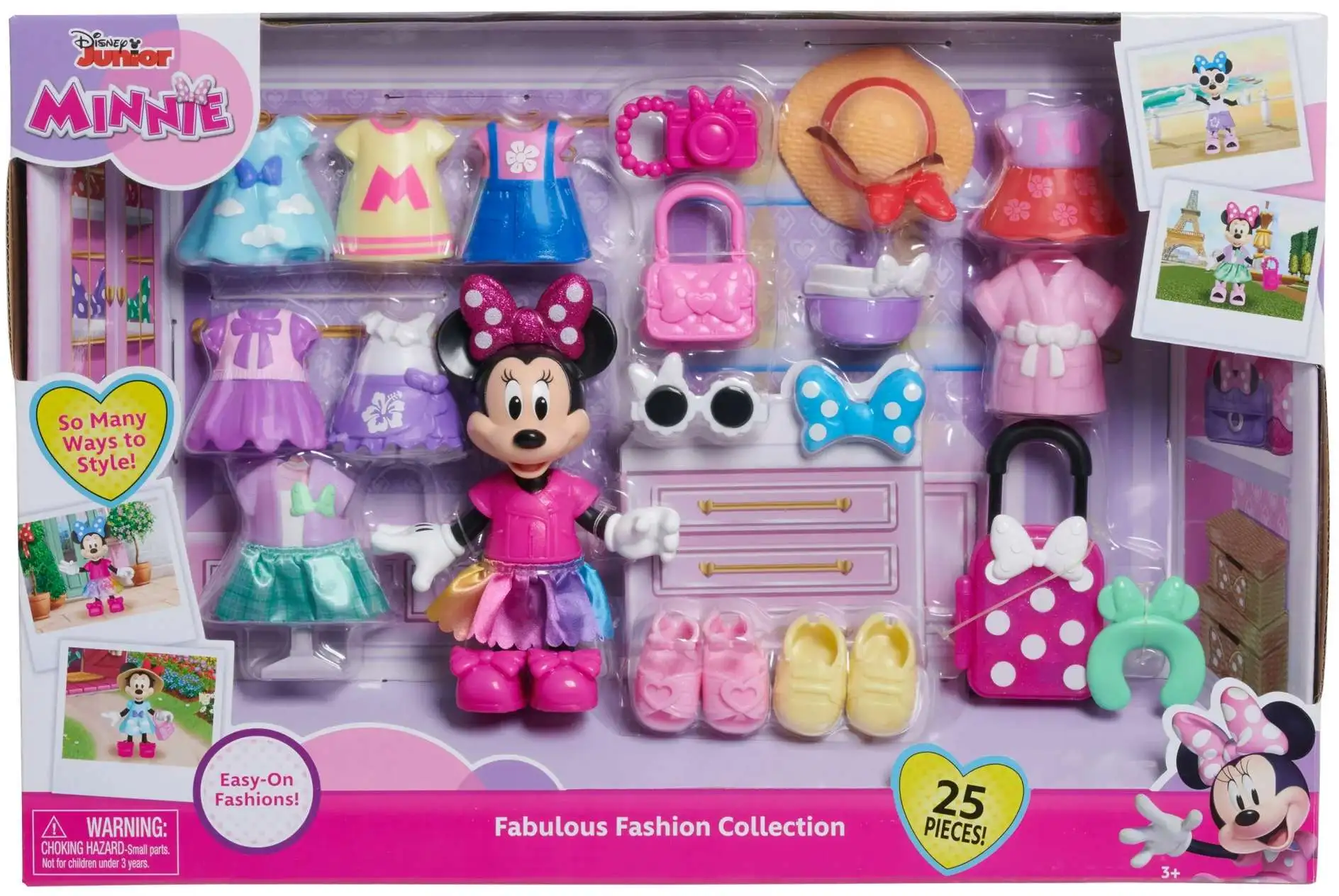 Disney Junior Minnie Mouse Fabulous Fashion Collection Exclusive 6-Inch Doll & Accessories
