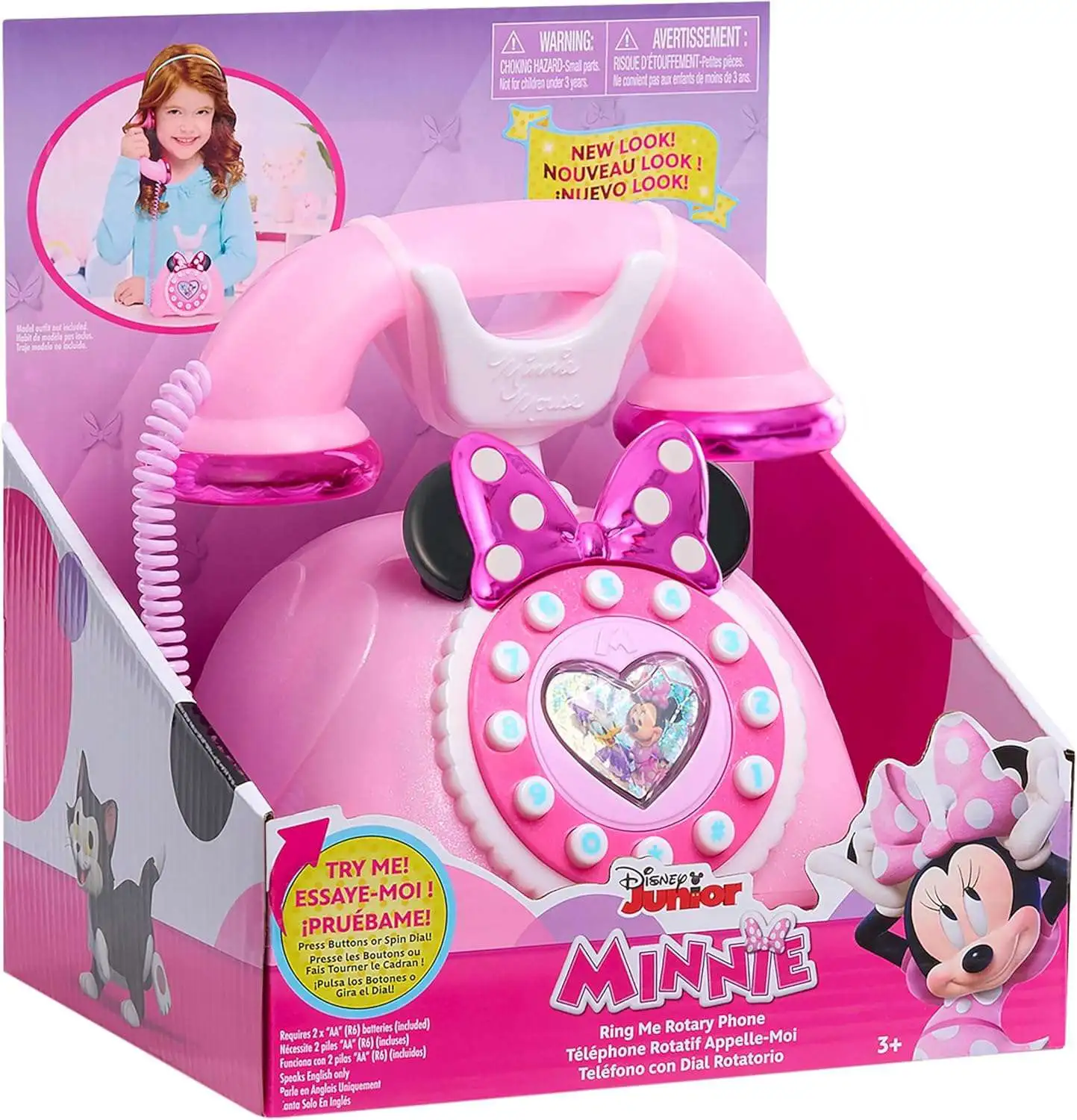 Disney Minnie Mouse Ring My Rotary Phone Just Play - ToyWiz