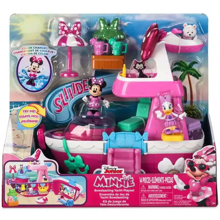 Disney Minnie Mouse Bowdazzling Yacht Playset