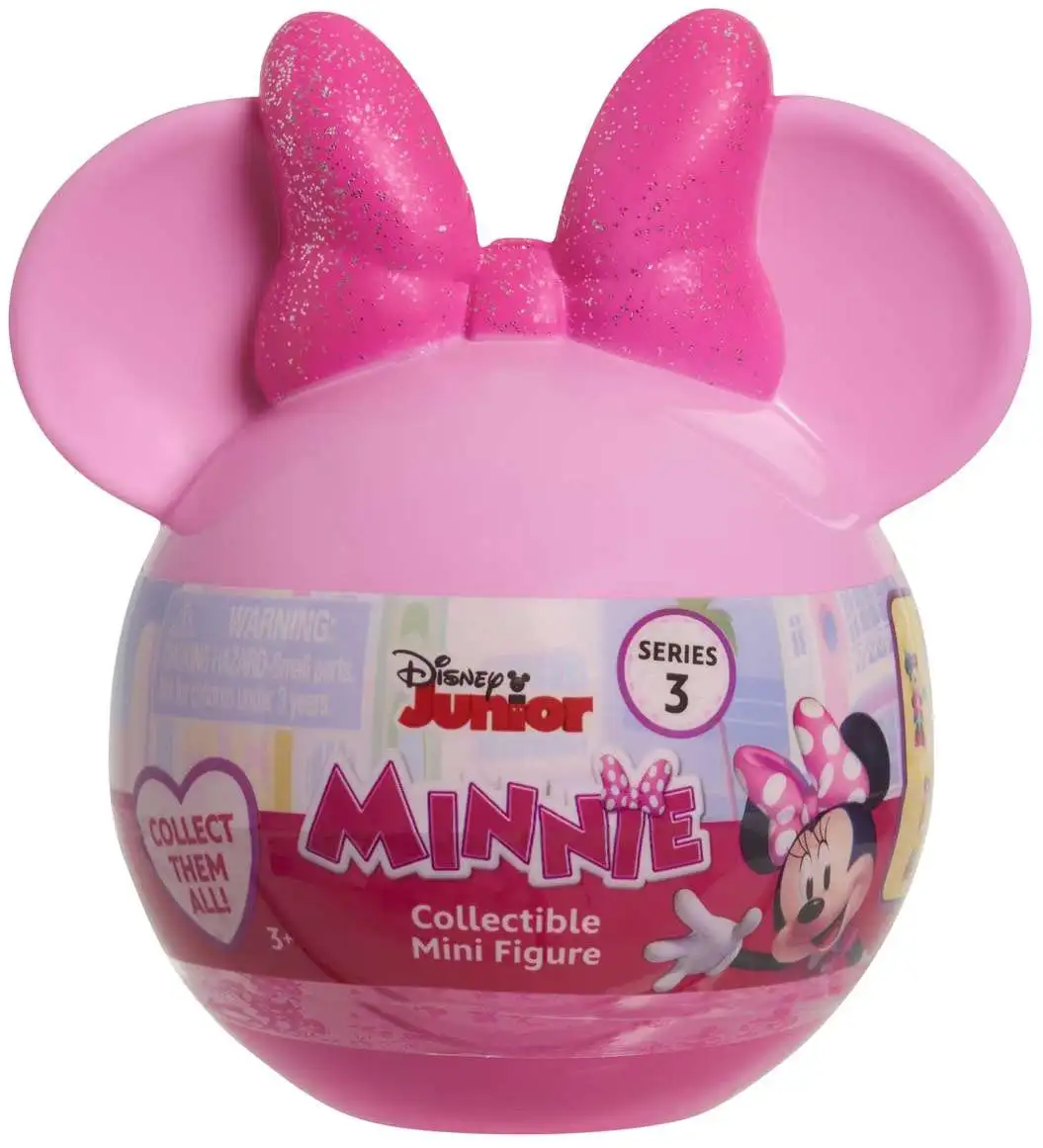 Disney Minnie Mouse Series 3 Collectible Mini Figure 2-Inch Mystery Pack