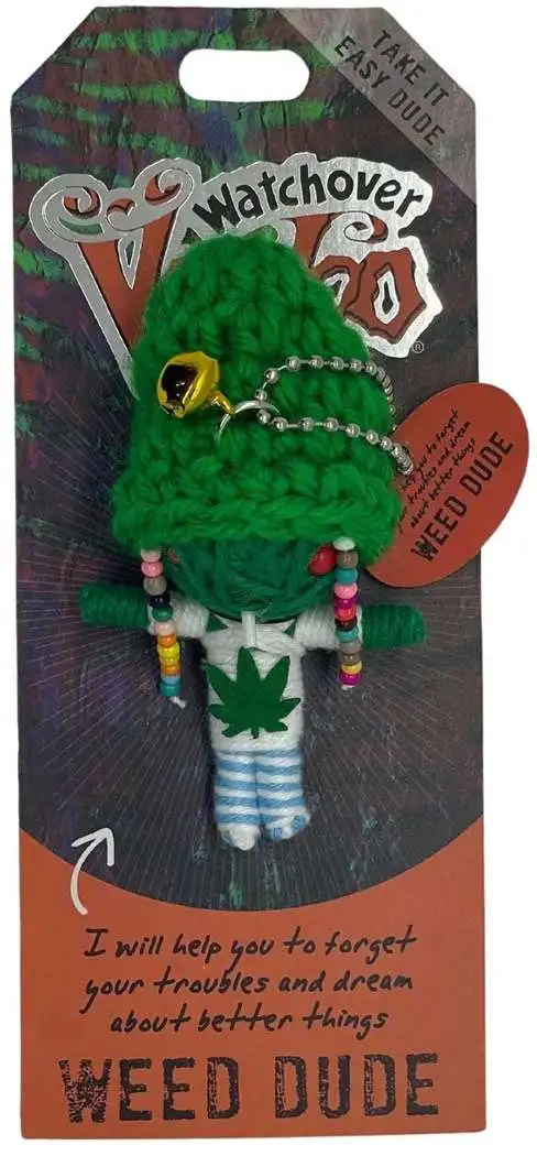 Watchover Voodoo Weed Dude 3.5 Keepsake String Doll History