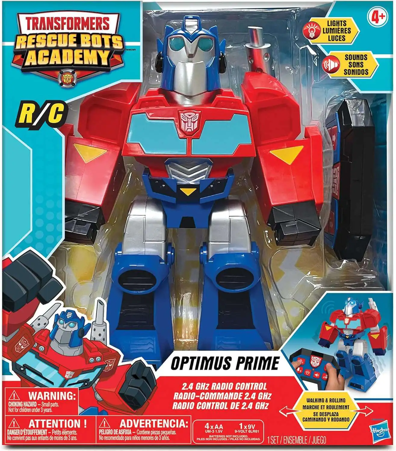 Transformers Rescue Bots Academy Optimus Prime R/C Robot