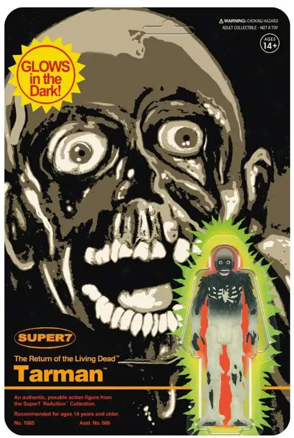 ReAction Return of the Living Dead Tarman Action Figure [Monster Glow] (Pre-Order ships January)