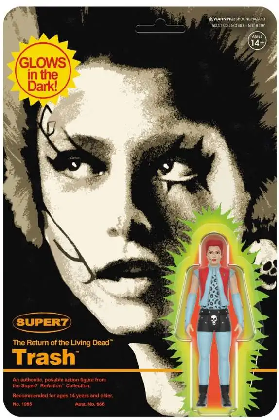 ReAction Return of the Living Dead Trash Action Figure [Monster Glow] (Pre-Order ships February)