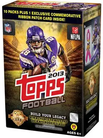 NFL Topps 2013 Football Trading Card BLASTER Box