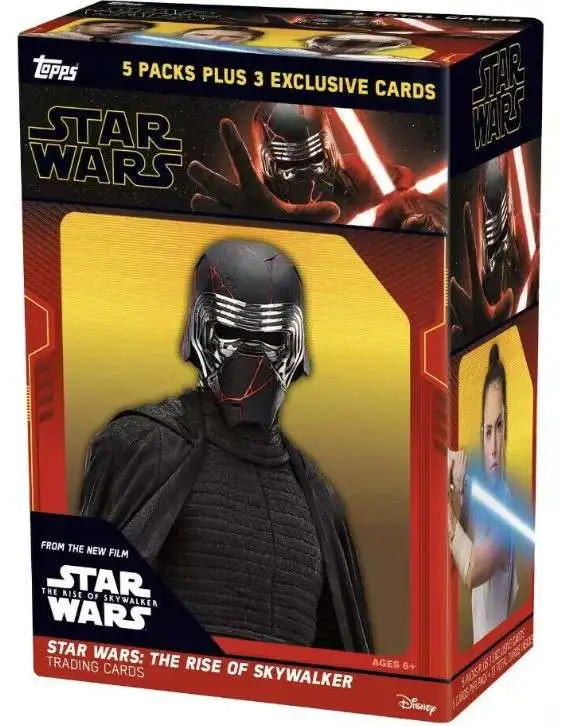 Star Wars Topps 2019 The Rise of Skywalker Trading Card BLASTER Box 5 ...