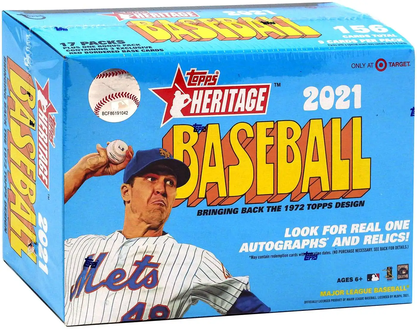 2021 Topps Heritage Baseball Hanger Box