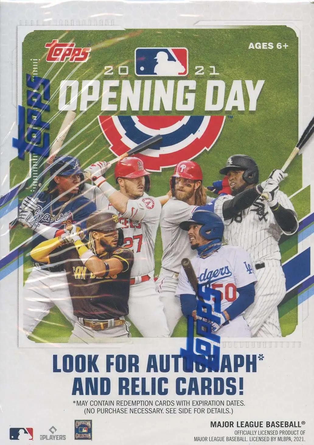 MLB Topps 2022 HOLIDAY Baseball Trading Card MEGA Box Pack 10 Cards - ToyWiz