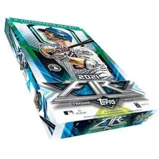 MLB Topps 2021 Fire Baseball Trading Card Hobby Box