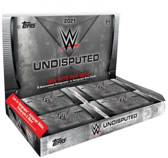 2019 Topps WWE Pre-Wrestling Undisputed Hobby Box Includes 10 Autographed Cards!! 