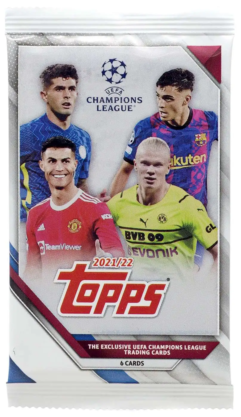 Single Pack Topps UEFA Champions League Best Of The Best 2020/21 Trading Cards 
